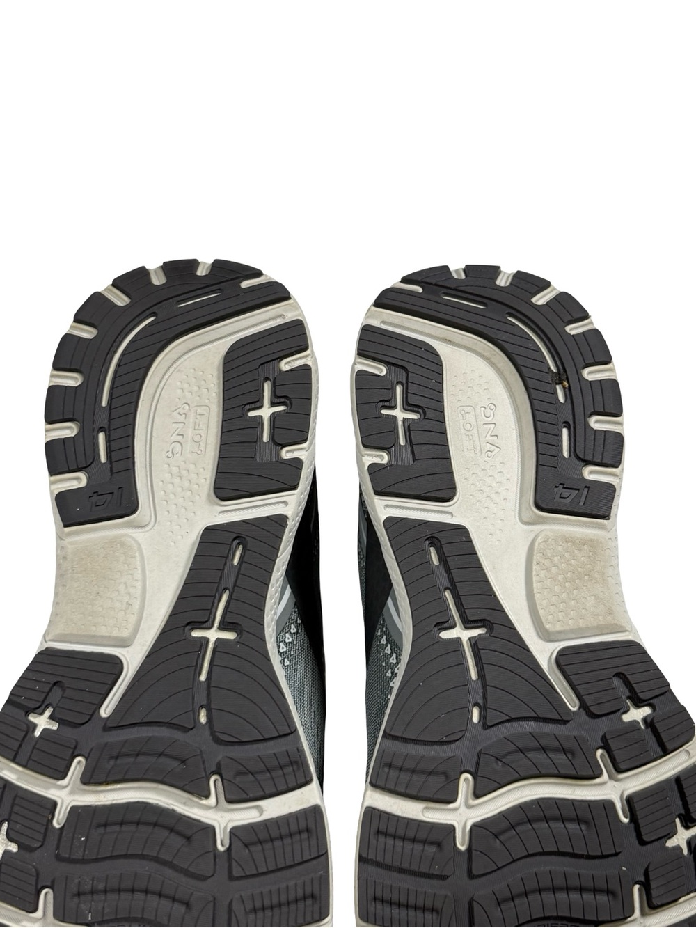 Brooks Ghost 14 1103691D067 Alloy Oyster Gray Running Shoes Mens Sz 11.5 2E Wide - Picture 11 of 12